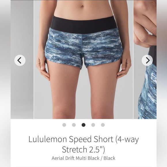Lululemon Speed Short *4-way Stretch size 6 - Picture 3 of 9